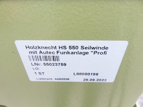 Holzknecht HS 550
