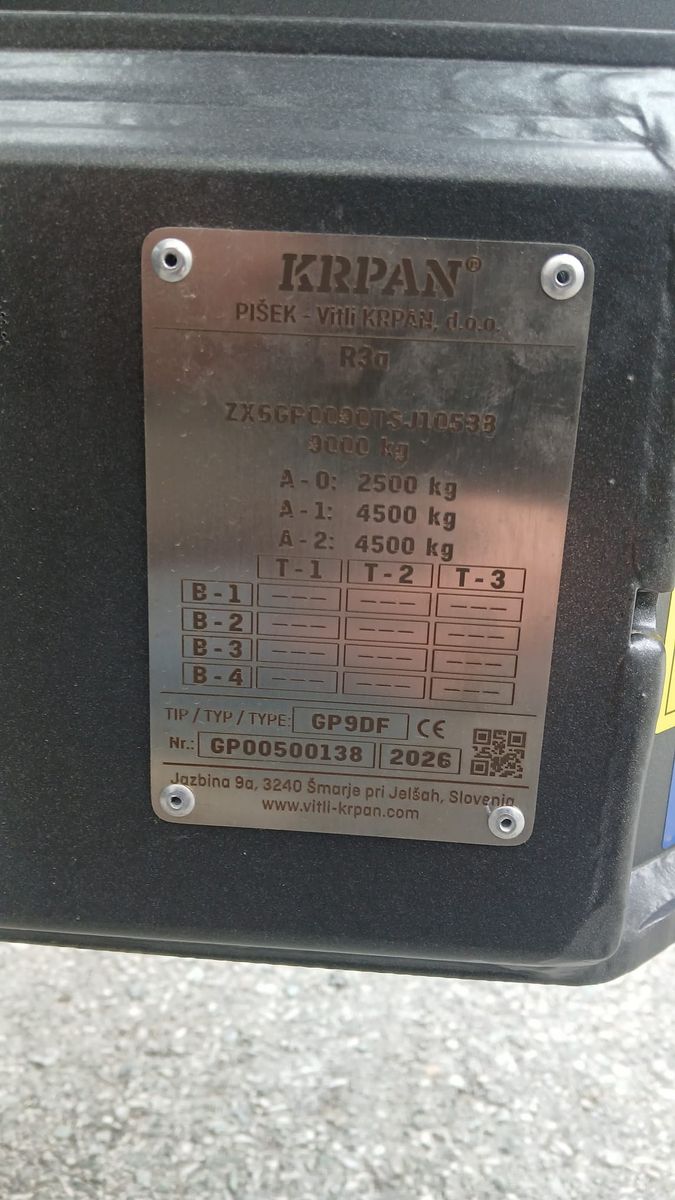 Krpan Krpan GP9DF GD7,6K 3