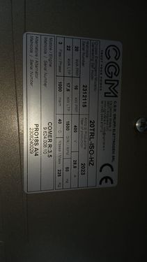 Hartner Aggregate und Industrietechnik GmbH Zapfwellengenerator ZG 200/3