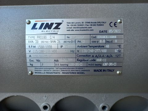 Sonstige Soma-Linz Stromerzeuger 30 KVA  24 kW