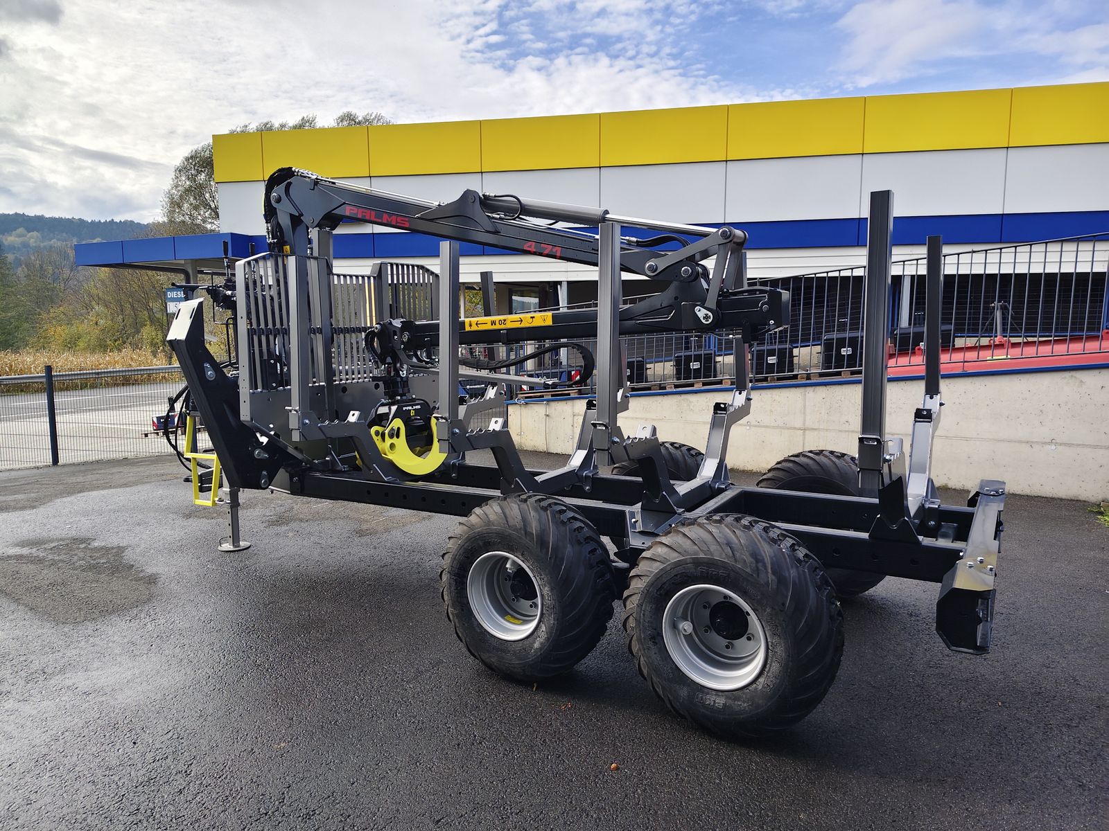 Palms Forstanhänger Tandem H8 D / K 4.71 1