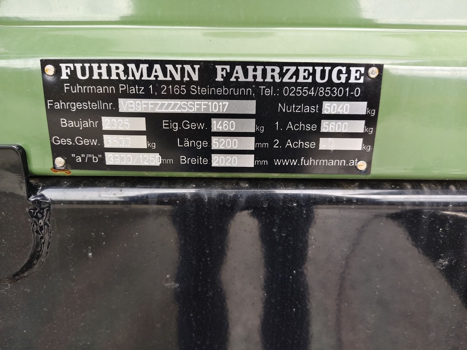 Fuhrmann Einachskipper FF 6500 3