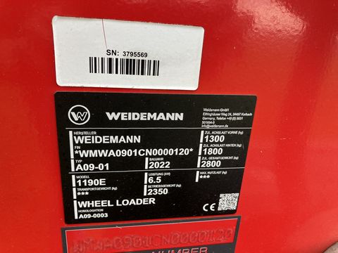 Weidemann 1190e Elektro Hoflader