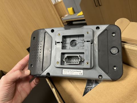 Fendt Isobus Terminal E-Link Pro zu Fendt Rotana 160