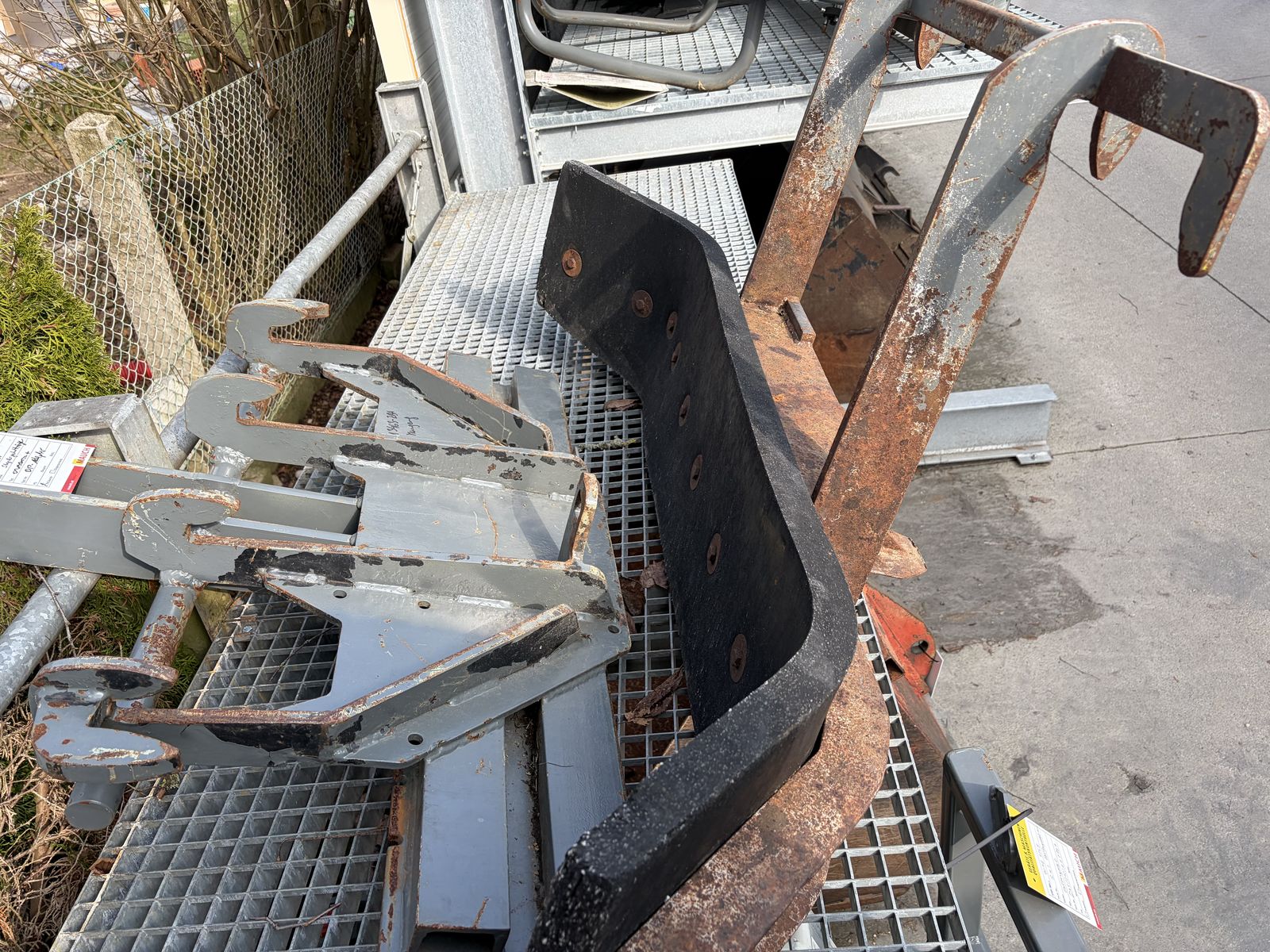 Gummischieber 1500mm Weidemann MV 2