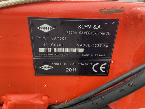 Kuhn Mittelschwader GA 7501