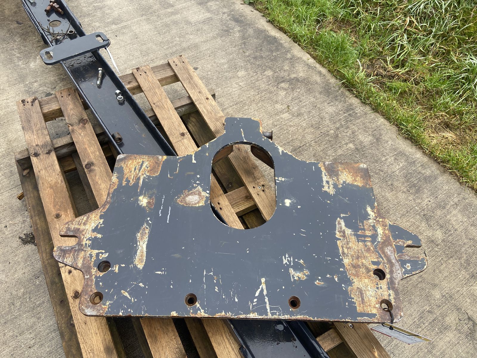 Schneepflugplatte mit Unterzug New Holland T5 1