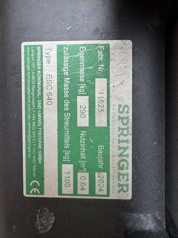 Springer ESC 640 Salzstreuer