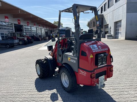 Weidemann 1160e mit 350h, Klappdach, Straßenzulassung