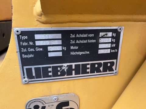 Liebherr L510 mit 2x Schaufel, Staplergabel, Poltergabel