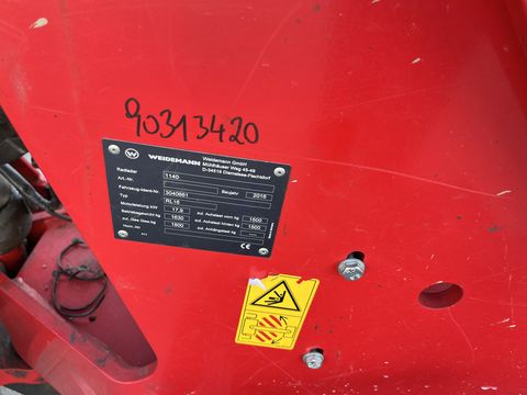 Weidemann 1140 mit Klappdach