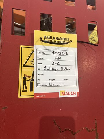 BVL Einstreugerät B-Max 1500