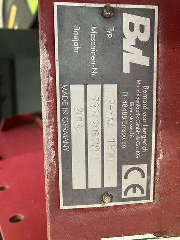 BVL Einstreugerät B-Max 1500