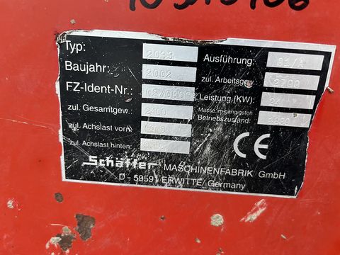 Schäffer 2033 mit Zwillingsreifen 2850h