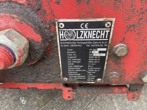 Holzknecht Seilwinde HS 260