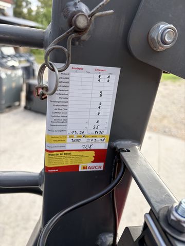 Weidemann 1160 mit Euroaufnahme