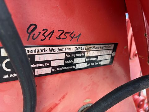 Weidemann 1506P43 inkl. Bodenplanierschild