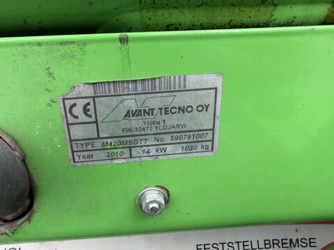 Avant M 420 Tele mit PG, Schaufel & Gummischieber