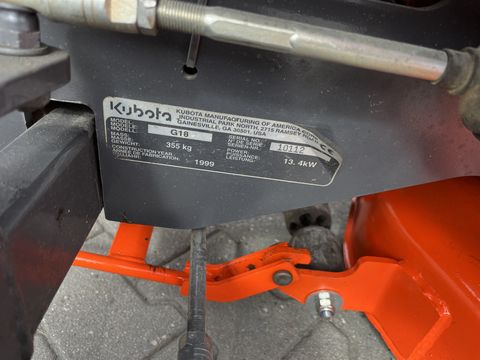 Kubota G18 / G21 