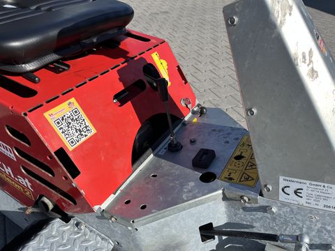 Westermann Spaltenschieber CM2 GXV 340 Honda Hydraulik