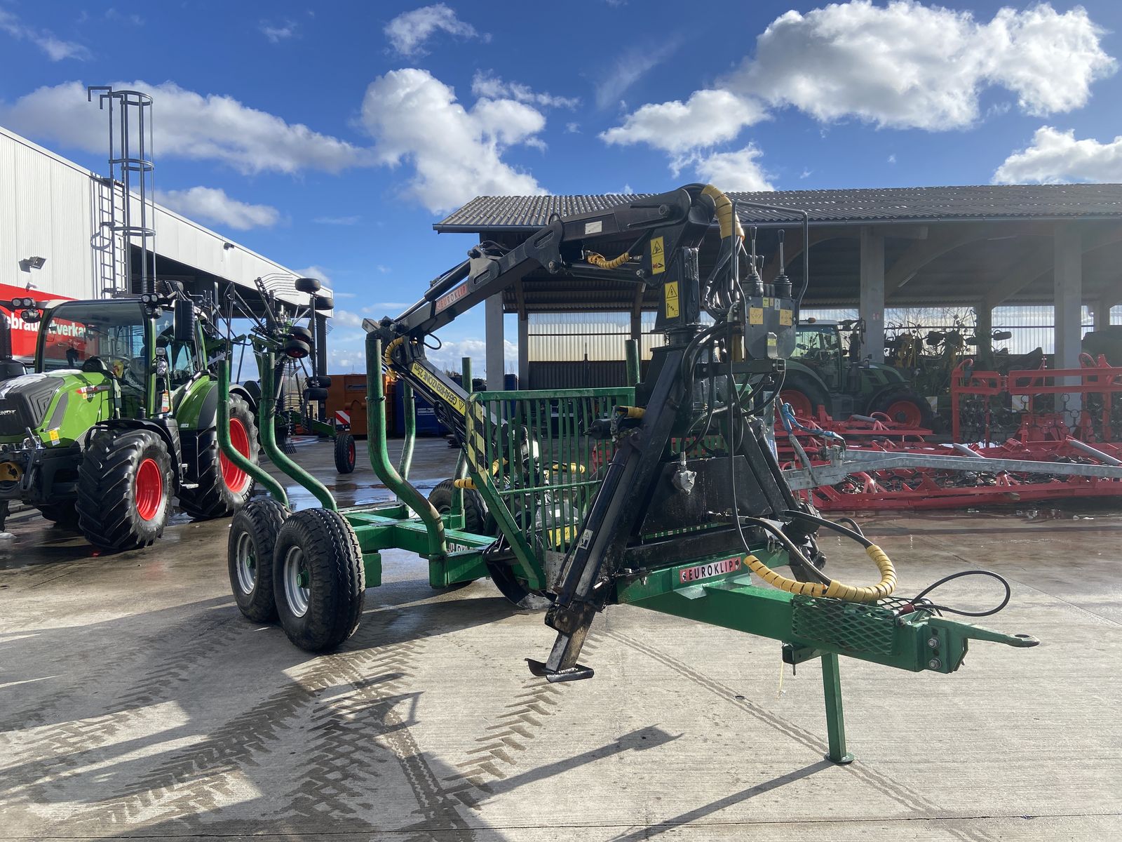 Euroklip Rückewagen 8t 2