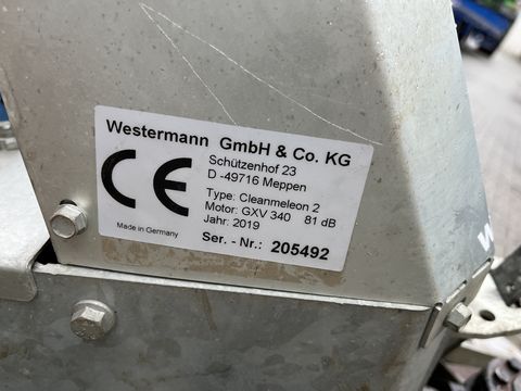 Westermann Spaltenschieber CM2 GXV 340 mit Hydraulikanlage