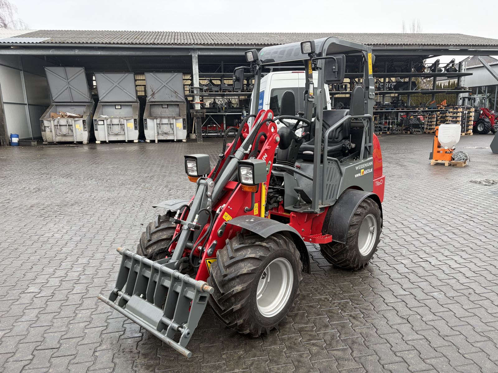 Weidemann 1160 mit Euro 2