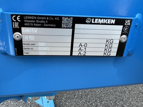 Lemken Juwel 8M 4-Schar Pflug