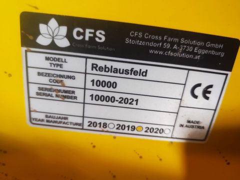 CFS Nachsaatgerät mit APV PS 500 hydraulisch