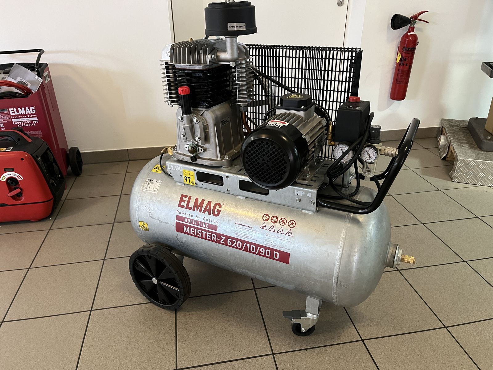 Elmag Kompressor Meister Z620/10/90 D 2