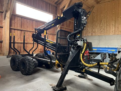 Kesla Forstanhänger 114H mit Fortskran 305T