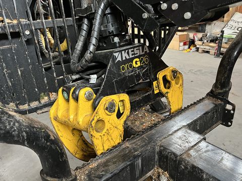 Kesla Forstanhänger 114H mit Fortskran 305T