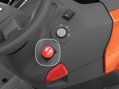 Husqvarna TC 215T - NEU - mit Entleerungshilfe am Korb