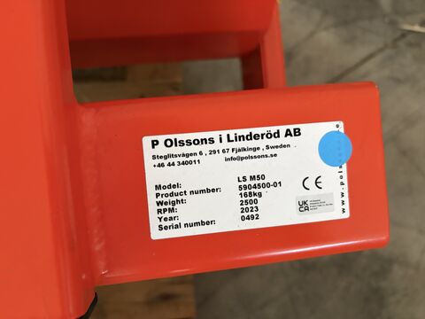 Husqvarna Kehrmaschine für Dieselrider P 520, P525D / DX