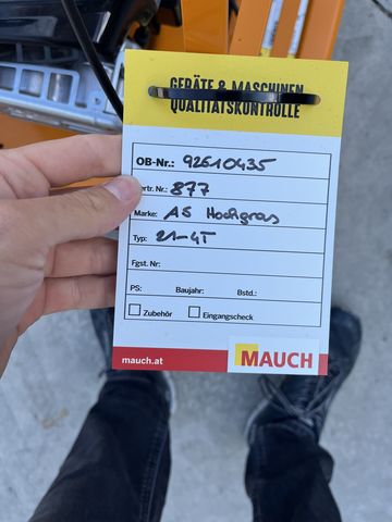 AS-Motor Hochgrasmäher 21-4T Neuwertig