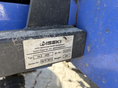 Iseki Frontmäher SF 310 mit Kabine & Schneeschild