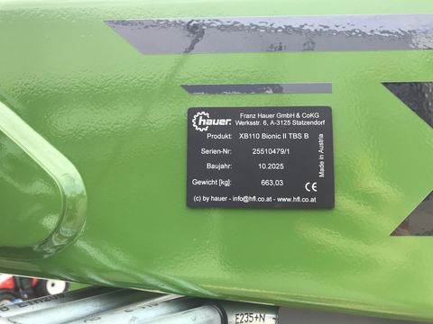 Hauer XB110 Bionic II + Anbaukonsole