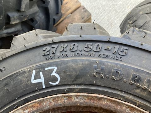 Sonstige 4x 27x8.50-15 BKT