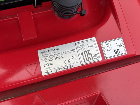 Castelgarden TX122 Hydro 22PS