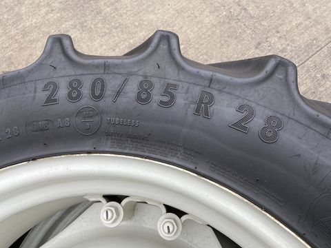 Mitas 340/85R38 + 280/85R28 (Pflegebereifung)