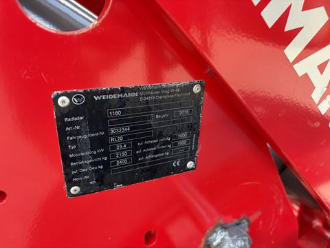 Weidemann 1160 mit Euro 30km/h Hochdruckfahrantrieb