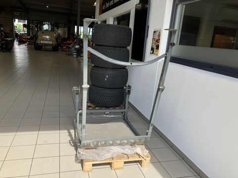 Weidemann Wetterschutzdach klappbar Eigenbau 