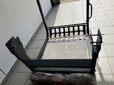 Weidemann Wetterschutzdach klappbar Eigenbau 