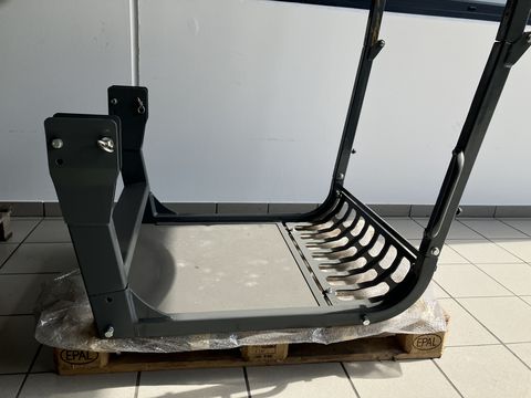 Weidemann Wetterschutzdach klappbar Eigenbau 