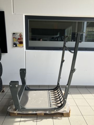 Weidemann Wetterschutzdach klappbar Eigenbau 