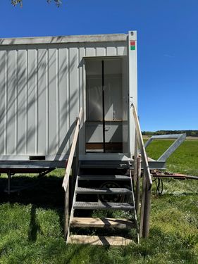 Sonstige Baucontainer mit Anhänger