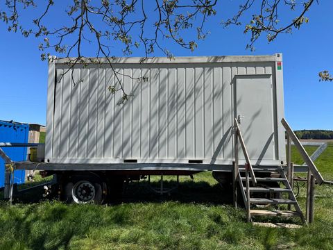 Sonstige Baucontainer mit Anhänger
