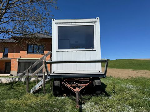 Sonstige Baucontainer mit Anhänger