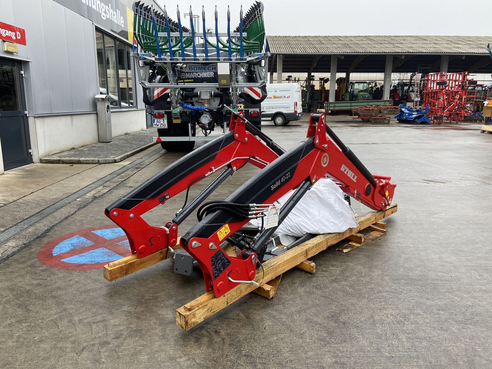 Stoll SOLID 40-22 + Konsole Massey Ferguson 5710-5713 3