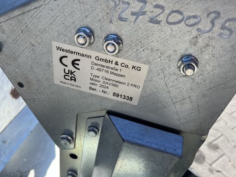 Westermann Spaltenschieber CM2 Pro Honda GXV 390 Hydraulisc